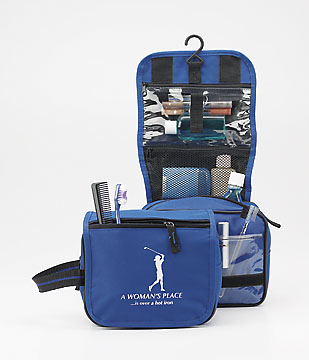 A WOMAN'S PLACE TOILETRY BAG